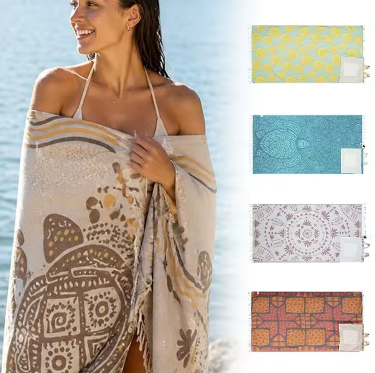 The Original 2 in 1 BeachBag Towel Bag