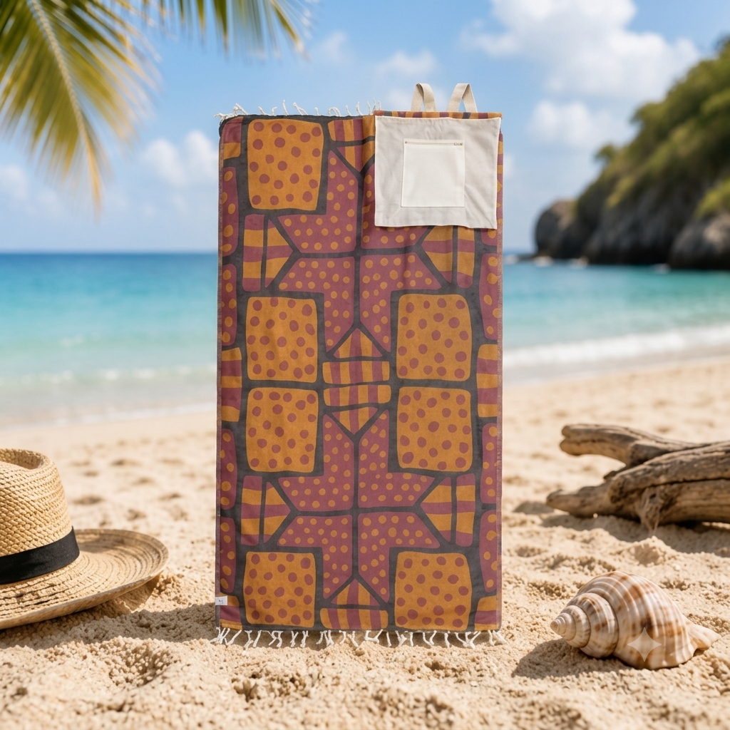 The Original 2 in 1 BeachBag Towel Bag