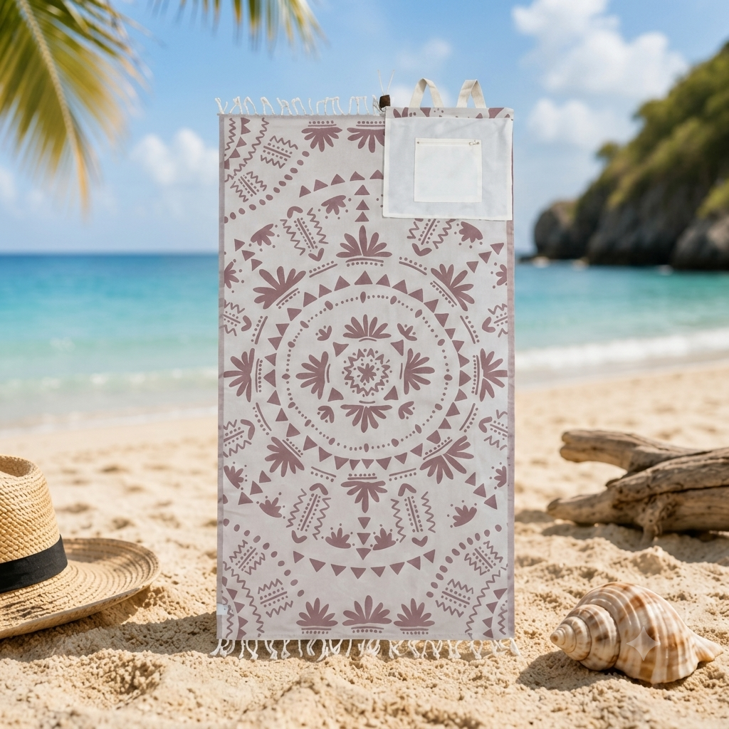 The Original 2 in 1 BeachBag Towel Bag